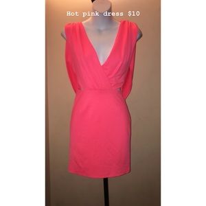 Hot pink super cute dress
